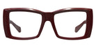 Philippe V® X57 PHI X57 Cherry Red/Silver Frame 56 - Cherry Red/Silver Frame Eyeglasses