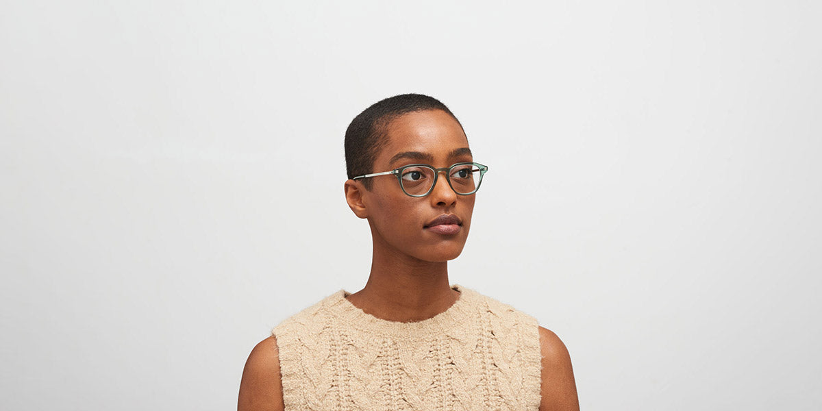 Mykita® YURA MYK YURA C191 Cypress Green/Shiny Silver 45 - Eyeglasses