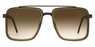 Andy Wolf® Adric Sun ANW Adric Sun 08 56 - Green/Gun 08 Sunglasses