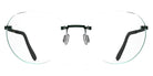 Blackfin® AERO A-N BLF AERO A-N 1710 - Hunter Green Eyeglasses
