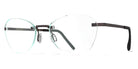 Blackfin® AERO A-N BLF AERO A-N 1712 - Chestnut Brown Eyeglasses