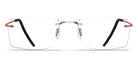 Blackfin® AERO LOOP B1-P1 BLF Aero Loop B1-P1 17891788 0 - SCARLET RED/SHINY SILVER Eyeglasses