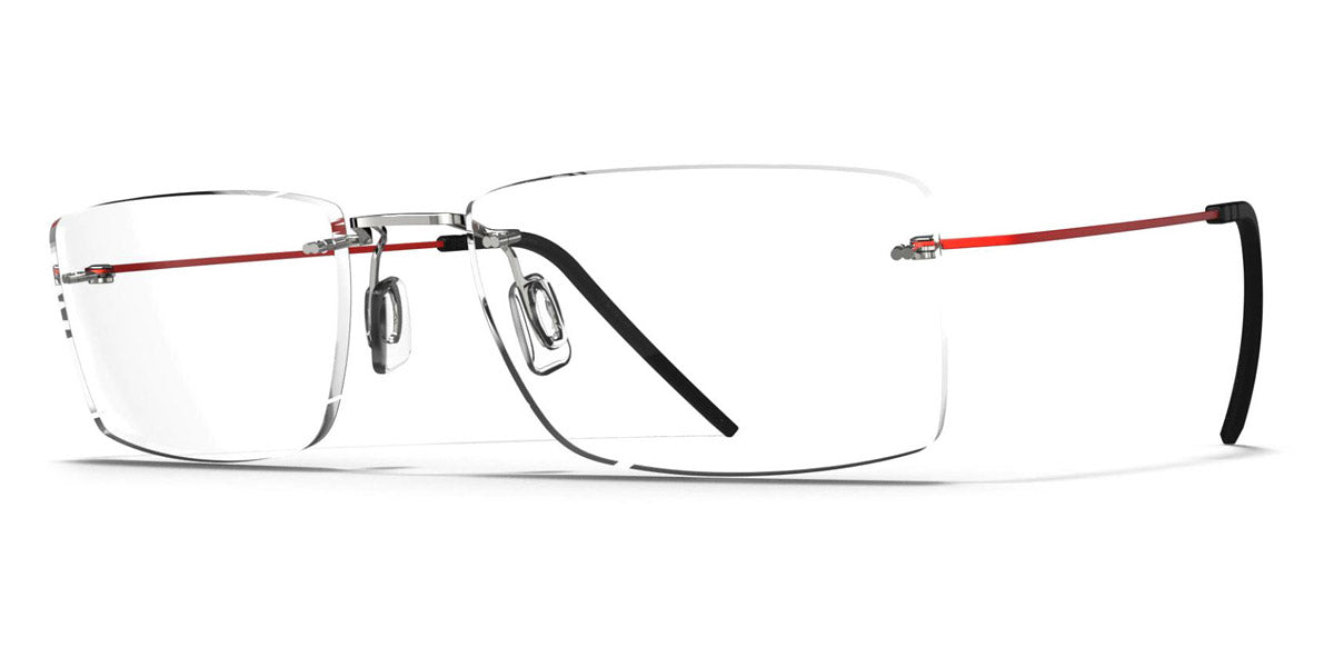 Blackfin® AERO LOOP B1-P1 BLF Aero Loop B1-P1 17891788 0 - SCARLET RED/SHINY SILVER Eyeglasses