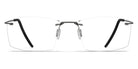 Blackfin® AERO LOOP B1-P1 BLF Aero Loop B1-P1 17901791 0 - GUNMETAL GRAY/SANDBLASTED TITANIUM Eyeglasses