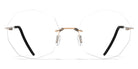 Blackfin® AERO LOOP B1-P1 BLF Aero Loop B1-P1 1809 0 - SHINY AMBER GOLD Eyeglasses