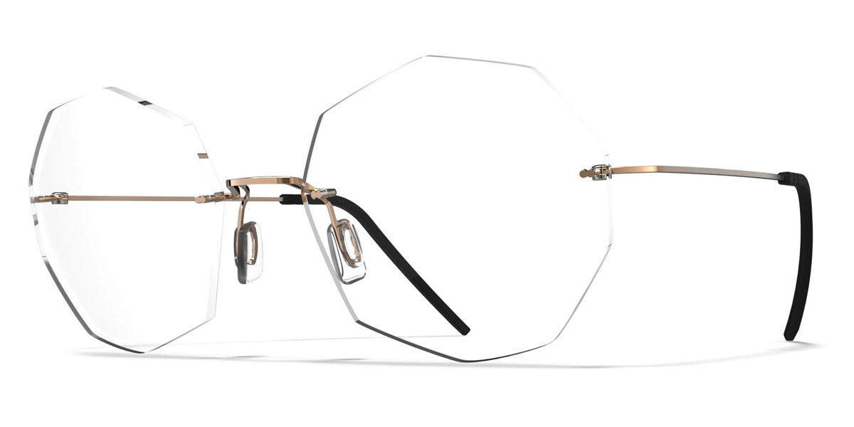 Blackfin® AERO LOOP B1-P1 BLF Aero Loop B1-P1 1809 0 - SHINY AMBER GOLD Eyeglasses