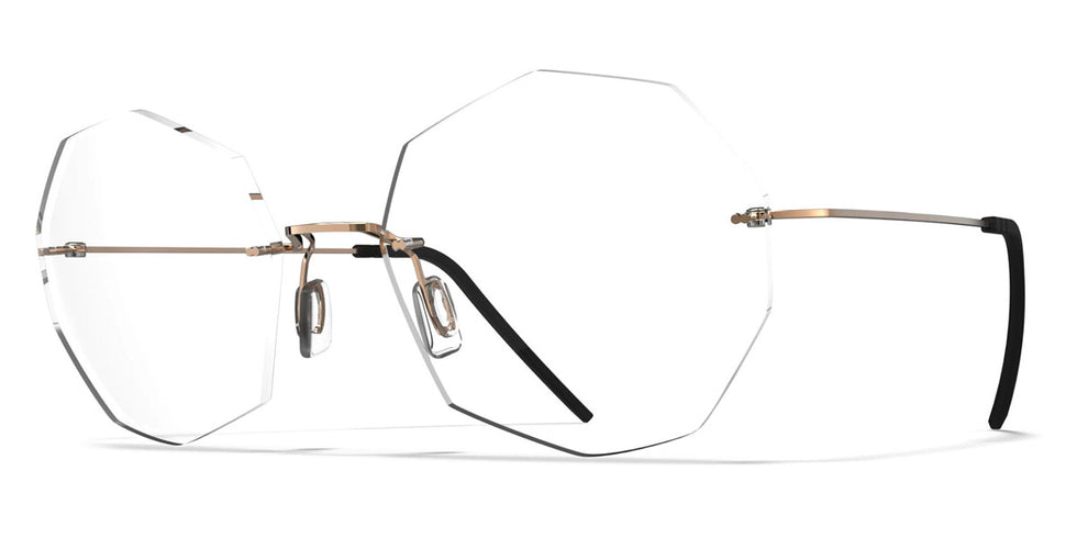 Blackfin® AERO LOOP B1-P1 BLF Aero Loop B1-P1 1809 0 - SHINY AMBER GOLD Eyeglasses