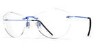 Blackfin® AERO LOOP B1-P1 BLF Aero Loop B1-P1 1810 0 - SHINY OXIDE BLUE Eyeglasses