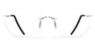 Blackfin® AERO LOOP B1-P2 BLF Aero Loop B1-P2 1788 0 - SHINY SILVER Eyeglasses