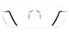 Blackfin® AERO LOOP B1-P2 BLF Aero Loop B1-P2 1806 0 - SHINY LIGHT GOLD Eyeglasses