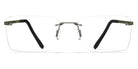 Blackfin® AERO LOOP B2-P1 BLF Aero Loop B2-P1 17951791 0 - ARMY DARK GREEN/SANDBLASTED TITANIUM Eyeglasses