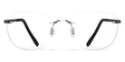 Blackfin® AERO LOOP B2-P2 BLF Aero Loop B2-P2 17921788 0 - STORM NAVY BLUE/SHINY SILVER Eyeglasses