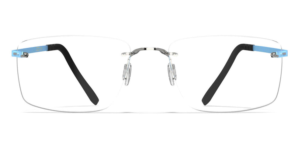 Blackfin® AERO LOOP B2-P2 BLF Aero Loop B2-P2 17941788 0 - OXIDE AZURE/SHINY SILVER Eyeglasses