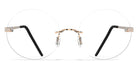 Blackfin® AERO LOOP B3-P2 BLF Aero Loop B3-P2 1809 0 - SHINY AMBER GOLD Eyeglasses