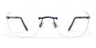 Blackfin® AERO A-M BLF AERO A-M 1129 - Navy Blue Eyeglasses