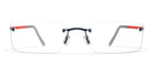 Blackfin® AERO A-M BLF AERO A-M 13181368 - Blue/Red Eyeglasses