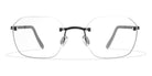 Blackfin® AERO A-M BLF AERO A-M 1366 - Blackfin Black Eyeglasses