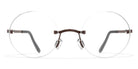 Blackfin® AERO A-M BLF AERO A-M 1372 - Brushed Brown Eyeglasses