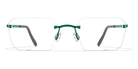 Blackfin® AERO A-M BLF AERO A-M 1449 - Matte Dark Green Eyeglasses
