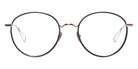 AHLEM® Place de la Madeleine Eyeglasses AH OM002-PEOG-BL-B2 53 - Peony Gold Blue Windsor