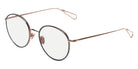 AHLEM® Place de la Madeleine Eyeglasses AH OM002-PEOG-BL-B2 53 - Peony Gold Blue Windsor