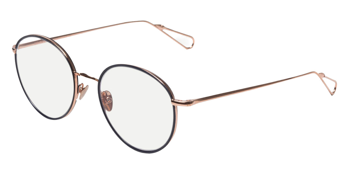 AHLEM® Place de la Madeleine Eyeglasses AH OM002-PEOG-BL-B2 53 - Peony Gold Blue Windsor