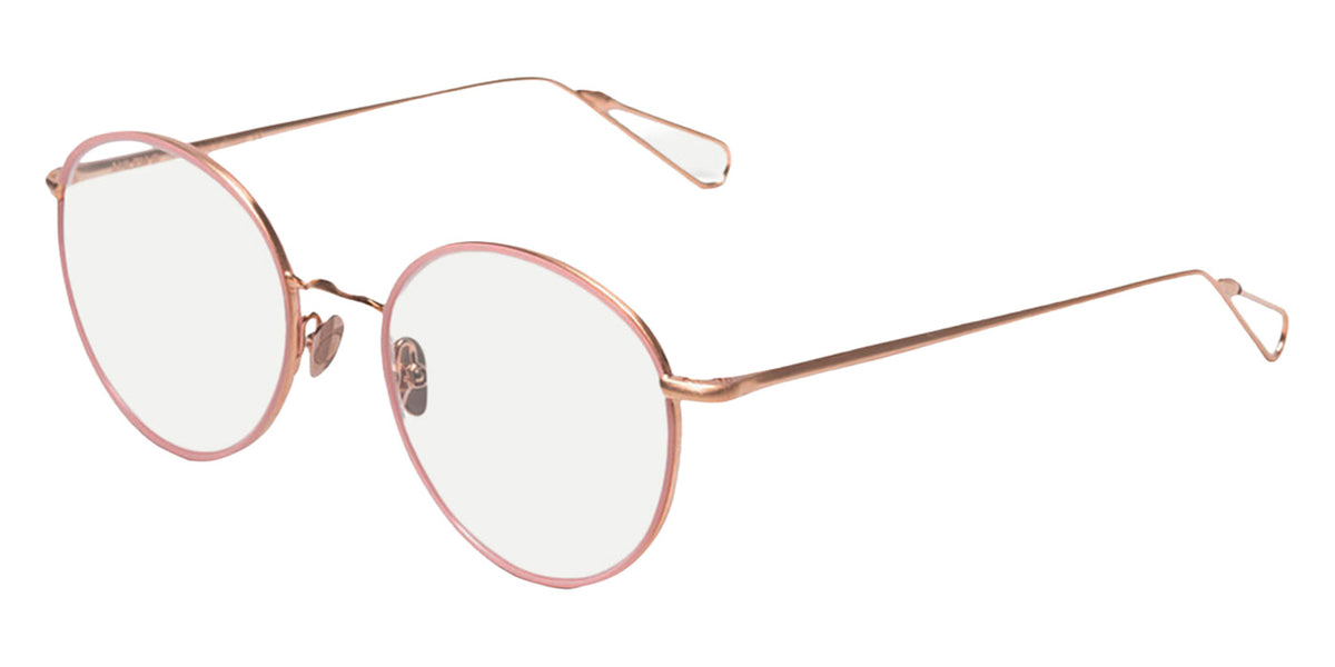 AHLEM® Place de la Madeleine Eyeglasses AH OM002-RGBR-PI-B2 53 - Rose Gold Brushed Pink Windsor