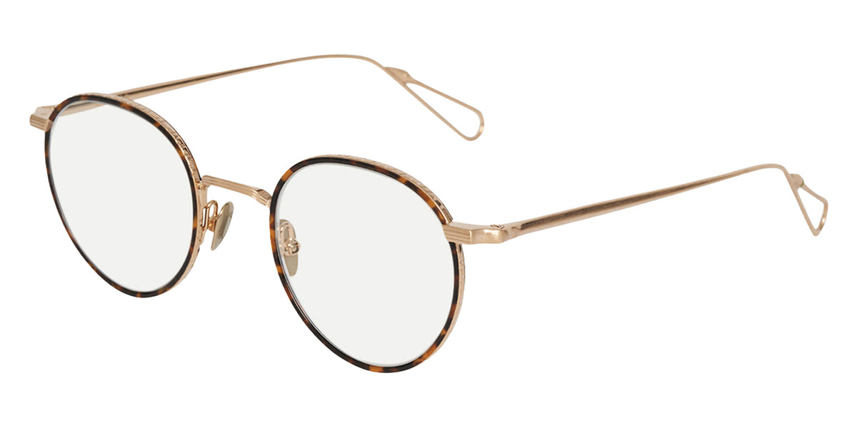 AHLEM® Raspail Eyeglasses AH OM065-CHBR-TU-B2 46 - Champagne Brushed Turtle Windsor