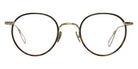 AHLEM® Raspail Eyeglasses AH OM065-GRYG-GR-B2 46 - Grey Gold Gradient Turtle Windsor