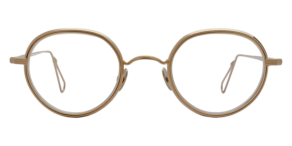 AHLEM® Limited Edition™ Paris 01 Eyeglasses AH OM092-CHBR-CH-B2 46 - Champagne Brushed/Champagne