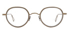AHLEM® Limited Edition™ Paris 01 Eyeglasses AH OM092-GGBR-PA-B2 46 - Grey Gold Brushed/White Gold