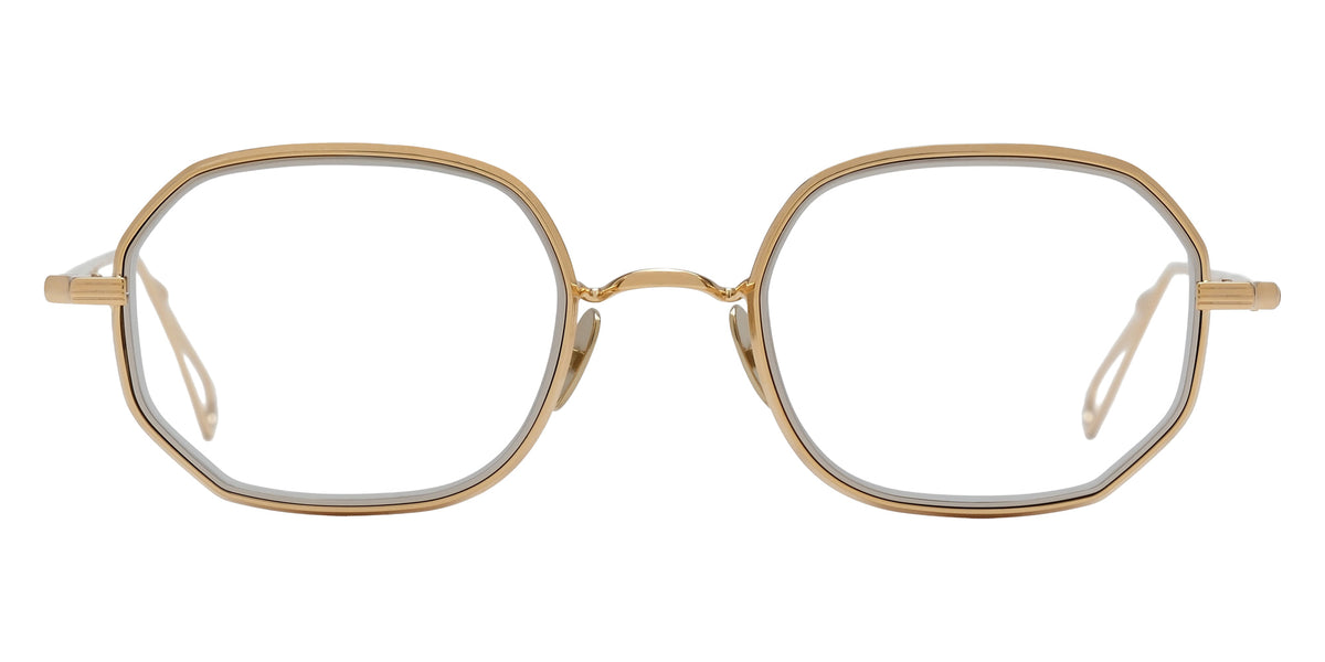 AHLEM® Limited Edition™ Paris 03 Eyeglasses AH OM105-CHAM-PA-B2 47 - Champagne/White Gold