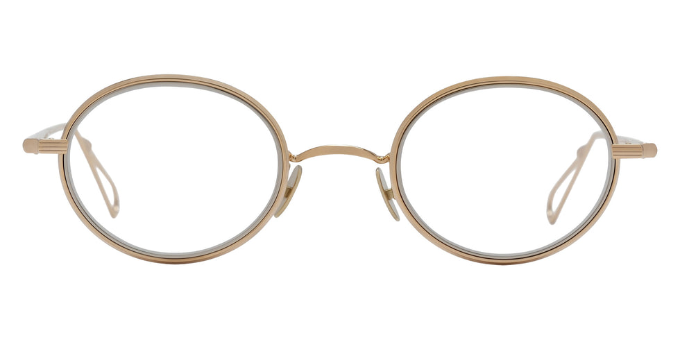 AHLEM® Limited Edition™ Paris 04 Eyeglasses AH OM106-CHAM-PA-B2 44 - Champagne/White Gold