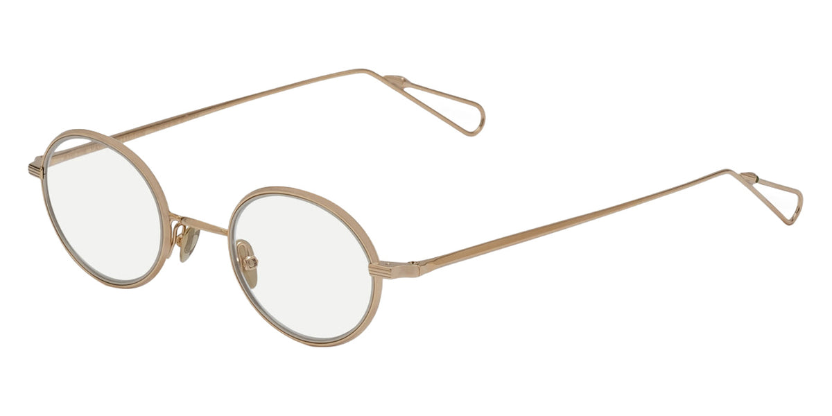 AHLEM® Limited Edition™ Paris 04 Eyeglasses AH OM106-CHAM-PA-B2 44 - Champagne/White Gold