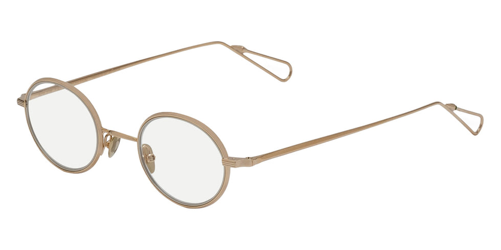 AHLEM® Limited Edition™ Paris 04 Eyeglasses AH OM106-CHAM-PA-B2 44 - Champagne/White Gold