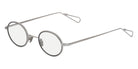 AHLEM® Limited Edition™ Paris 04 Eyeglasses AH OM106-WHTG-RU-B2 44 - White Gold/Ruthenium