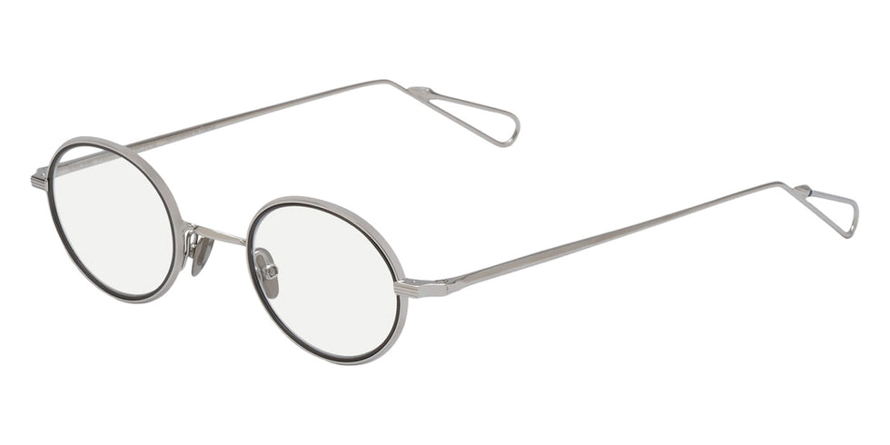AHLEM® Limited Edition™ Paris 04 Eyeglasses AH OM106-WHTG-RU-B2 44 - White Gold/Ruthenium