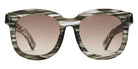 AHLEM® (RE)AHLEM™ Saint Martin Sunglasses AH RESA008-BLKL/SMGR4-R1 49 - Blacklight/Smoke Gradient
