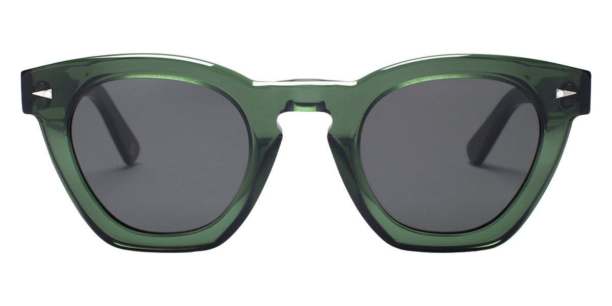 AHLEM® Montorgueil Sunglasses AH SA024-DGRN/GREY4-F1 45 - Dark Green