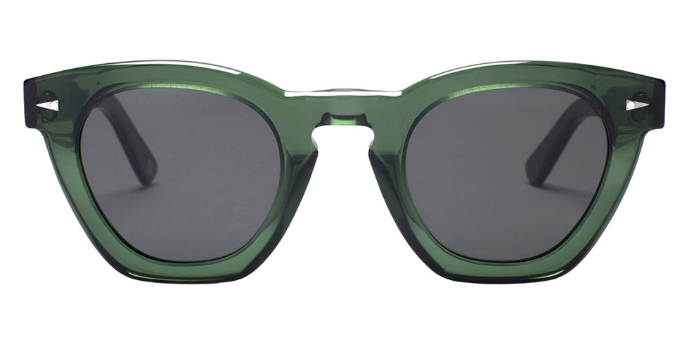 AHLEM® Montorgueil Sunglasses AH SA024-DGRN/GREY4-F1 45 - Dark Green