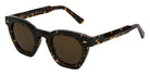 AHLEM® Montorgueil Sunglasses AH SA024-YLWT/BRWN4-F1 45 - Yellow Turtle