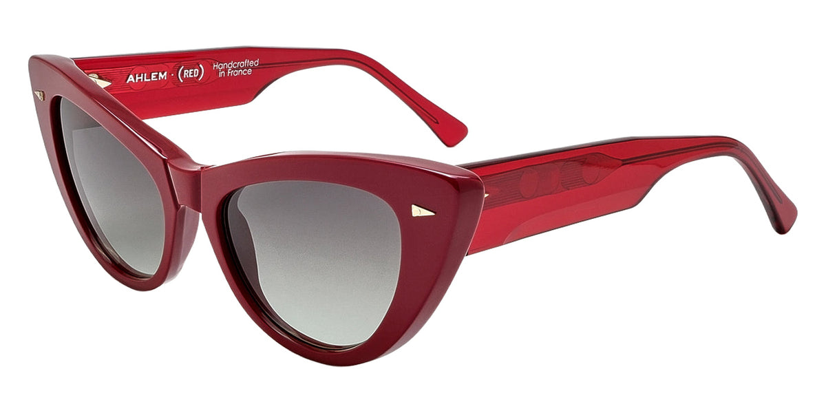 AHLEM® Limited Edition™ (AHLEM)ᴿᴱᴰ Sunglasses AH SA061-RED/GNGR4-F1 54 - Red/Green Light Gradient