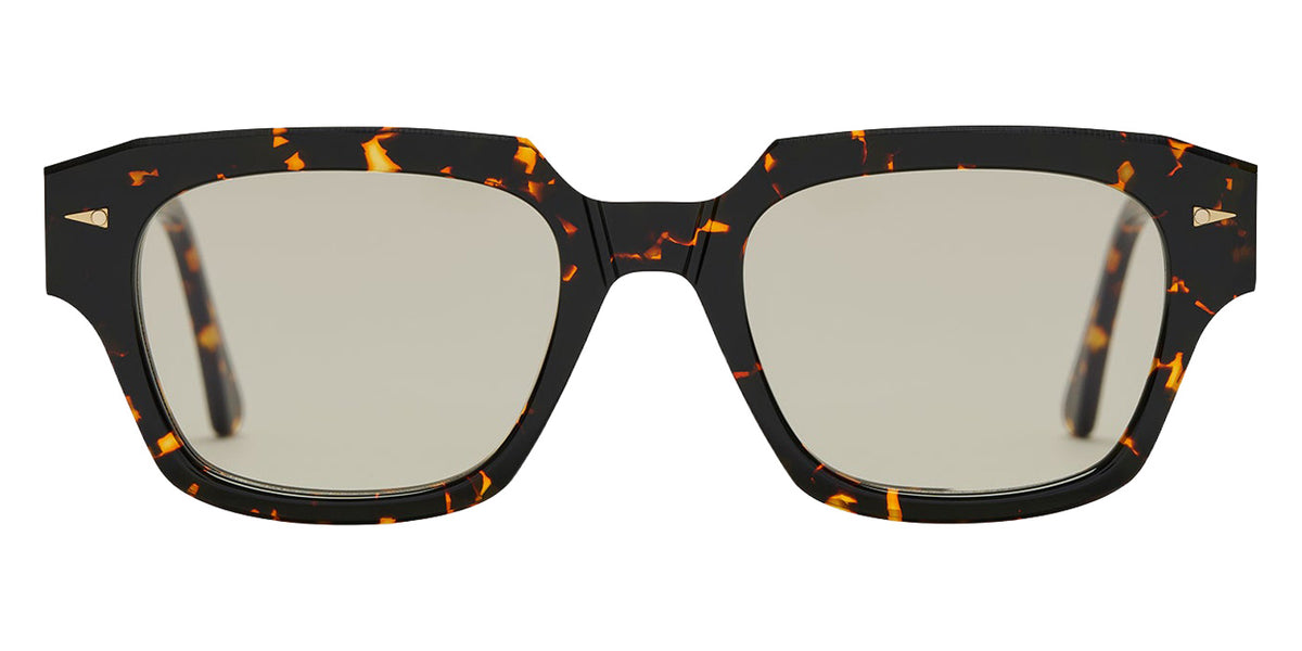 AHLEM® Rivoli Sunglasses AH SA067-YLWT/GRNL4-F1 51 - Yellow Turtle/Green Light