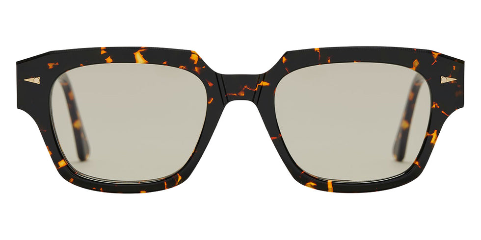 AHLEM® Rivoli Sunglasses AH SA067-YLWT/GRNL4-F1 51 - Yellow Turtle/Green Light