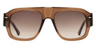 AHLEM® Limited Edition™ AHLEM X Jorden Bickham Sunglasses AH SA072-BRNL/SMGR4-F1 54 - Brownlight/Smoke Gradient