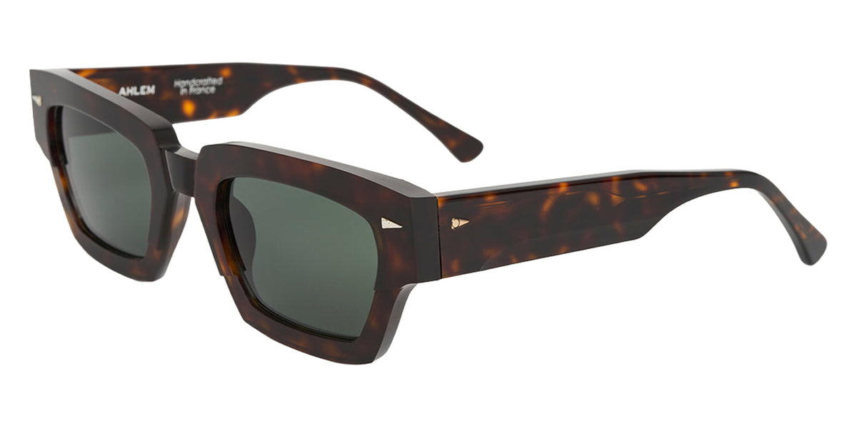 AHLEM® Magenta Sunglasses AH SA073-DRKT/GG154-F1 51 - Dark Turtle/ Dark Green