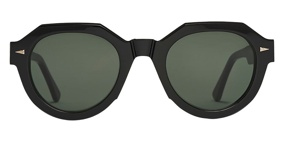 AHLEM® Marcadet Sunglasses AH SA074-BLCK/GG154-F1 50 - Black/ Dark Green