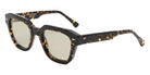AHLEM® Pont Mirabeau Sunglasses AH SA075-YLWT/GRNL4-F1 49 - Yellow Turtle/Green Light