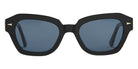 AHLEM® Les Halles Sunglasses AH SA079-BLCK/BLUE4-F1 51 - Black/Blue