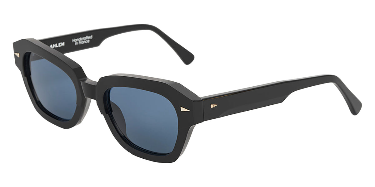 AHLEM® Les Halles Sunglasses AH SA079-BLCK/BLUE4-F1 51 - Black/Blue